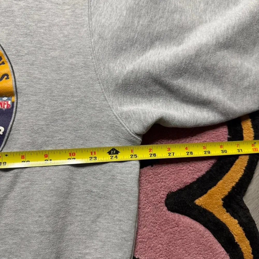 Vintage Y2K Nike Baltimore Ravens Super Bowl Champions Crewneck Sweatshirt Large